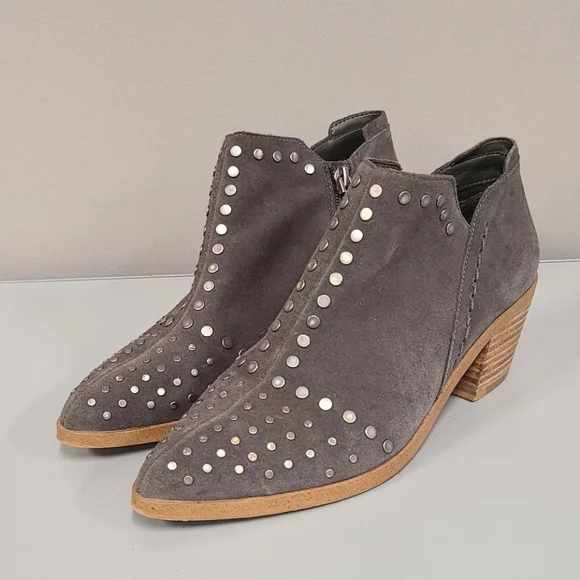 State Shoes State Loka Suede Studded Ankle Booties Poshmark